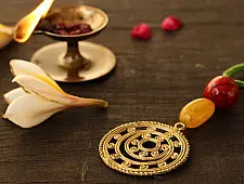 आराधना | Aradhana ✺ Brass Necklace { 11 }